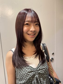 モナン 渋谷(Monan) くびれヘア/レイヤーカット/韓国//似合わせカット/顔まわり