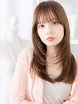 モッズヘア 越谷(mod's hair)&nbsp;こなれシャギーカットツヤ感レイヤーロングハイレイヤーカットa