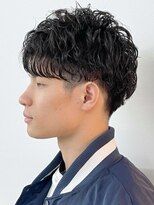 ラギッド 大野城店(RUGGED)&nbsp;ナチュラルパーマ 束感スタイリング メンズカジュアル