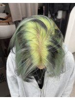 クペウヘイヴン(cope'u HAVEN)&nbsp;原宿/ウルフカット レイヤー デザインカラー ルーツカラー   