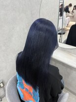 アン ブリーチ 大宮駅東口店(UN BLEACH)&nbsp;ブリーチ1回～ネイビーブルーカラー♪