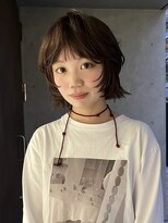 フィルムス 大阪本町(FILMS) コテ巻き風パーマ/くびれレイヤーボブ/韓国巻き風/顔周りカット
