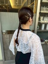 ルカリエ(LUCA:Rie)&nbsp;金ピンアクセント×タイトローポニー