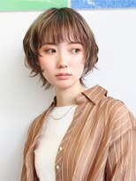 アイビー 吉祥寺(aivee) マッシュウルフ/ショートカット/ベージュハイライト