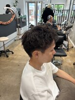 アロー 船橋店(AROH) 短髪無造作パーマ