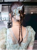 ヘアアレンジアップ結婚式ヘアスタイル_ba589341
