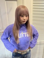 カシェル トウキョウ(Cashel Tokyo) ピンクベージュとレイヤーカット