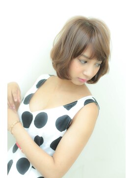 ミリム 栄矢場町店(MIRiM) 【MUSE】大人小顔ナチュラルやわらかボブ