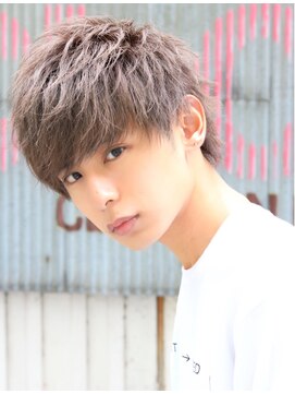 ネイビー(NAVY) ソフトドライスライドマッシュショート☆