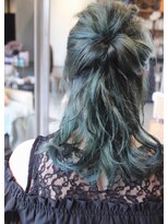 ヘアサロン リリアナ(hair salon LiLiana)&nbsp;グリーンっぽく