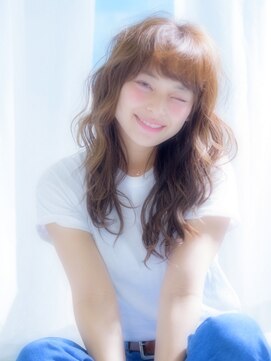 アイビー(Ivy) 簡単スタイリング 無造作ウェーブ