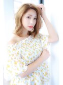 小顔 ことりベージュ ウォーターフォール