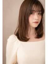 カバーヘア ブリス 戸田公園西口店(COVER HAIR bliss)&nbsp;クラシカルなワンカール前下がりセミディZ戸田公園20代30代40代