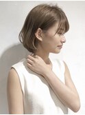 【GARDEN川谷】20代30代大人可愛い小顔ボブ×グレージュ