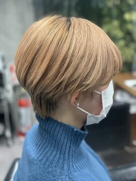 シェル 吉祥寺(shell) ハイトーンマッシュ_センターパート