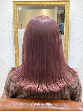 カモン(CAMON) 艶々ピンクベージュ（ブリーチあり）