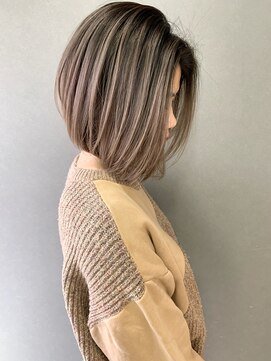 キャメル(Camel) バレイヤージュカラー