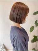 ☆丸みが可愛い☆ぱつっとボブ　
