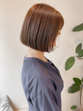 レーヴバイロンド 仙台(Reve by Lond) ☆丸みが可愛い☆ぱつっとボブ