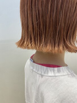 バズ(BUZZ) イエベスプリングさんにオススメ！オレンジボブ★秋山