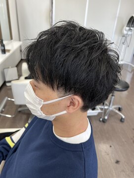 マクロヘアー(macro hair) ショートツーブロック