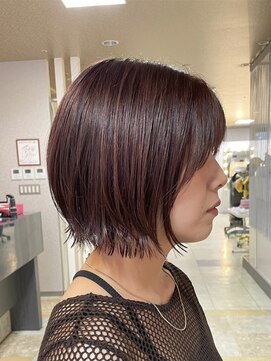 シャンプーボーイ 宮崎駅前店(SHAMPOO BOY) ハイライト×チェリーピンク(^^)