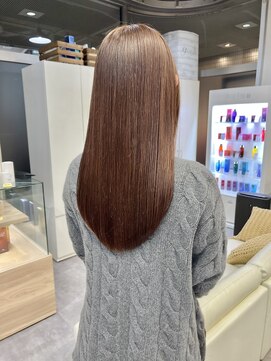 ジーニー 横浜(giinii) 圧倒的艶髪_美髪矯正_ショコラブラウン_渋谷良太