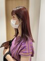 グリーン 町田(green) ブリーチ面積少なめ、デザインカラー＊