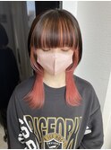 サーモンピンク