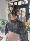 salon de yu/ 松原 加奈 hair make成人式卒業式ヘアセット