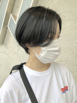 サンタフェ 岐阜島店(Santa'Fe) Santa'Fe式ハンサムショート/丸みショート