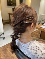 ロカリタ キョウト 四条大宮店(ROCAReTA kyoto) アップスタイル/飾有り