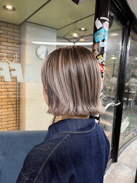 ラフ(LAFF) #ショコラアッシュ#ヘルシースタイル#ふんわりカール