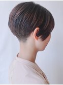 【morio原宿】刈り上げマッシュショート　前下がりショート