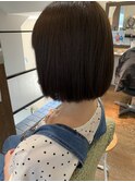 ナチュラルbob×ツヤカラー