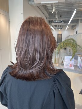 シダ(sida SAIIN) 20代30代レイヤーカットパープル