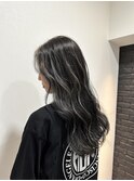 【Lee京都西院 店長 極細ホワイトハイライトカラー】