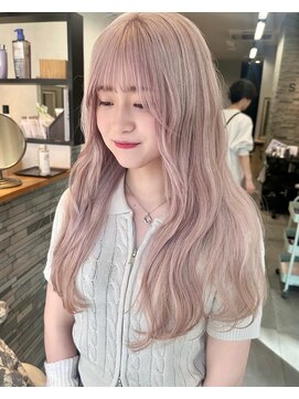 サンド 表参道(sand) 表参道ダブルカラーブリーチインナーカラー10代20代30代