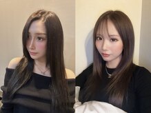 インフルエンサー多数ご来店☆ブリーチなし透明感カラーも大人気◎