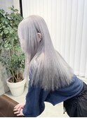 シルバーカラー/ホワイトカラー/ケアブリーチ/名古屋美容院