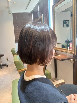 ネウィサリュー 立川(newi saLyu) ショート/髪質改善/タッセルボブ/ショートボブ/丸みボブ/立川