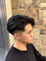 ゼスト 吉祥寺店(ZEST)&nbsp;ハーフバック　かきあげヘア　鈴木楓竜