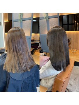 ナチュラル 古川店(Natural) 古川　大崎市　縮毛矯正　髪質改善　トリートメント　艶髪カラー