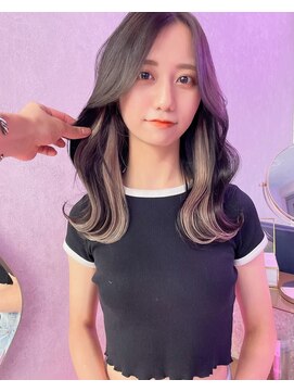 ロンド レア 天神大名店(Lond Le’a) 髪質改善グレージュカラー似合わせカットフェミニンロング