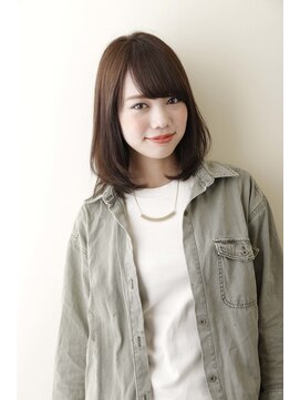 エレノア 新宿新南口(Eleanor) 【新宿】大人可愛いダークブラウン艶髪レイヤーヘア（加藤静華）