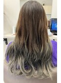 ロング×グラデーション