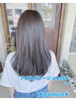 グランジュテ(grandjute) イルミナカラー★ハイライト★縮毛矯正★トリートメント