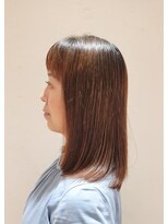 松本平太郎美容室 国立店&nbsp;30代40代50代×ロブ×酸性ストレート×イノアカラー