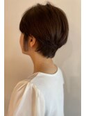 コンパクトショートカット+カラー【ナチュラル系30～50代好評】