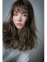 カバーヘア ブリス 川口(COVER HAIR bliss) □アースカラー大人美人毛先パーマ韓国風ロング415川口20代30代